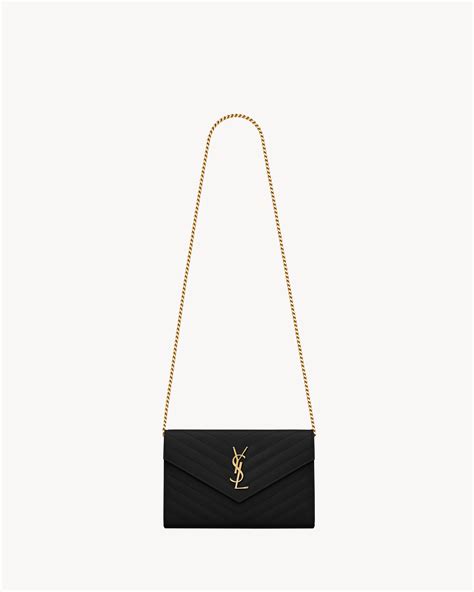 new ysl uptown wallet on chain|classic cassandre chain wallet.